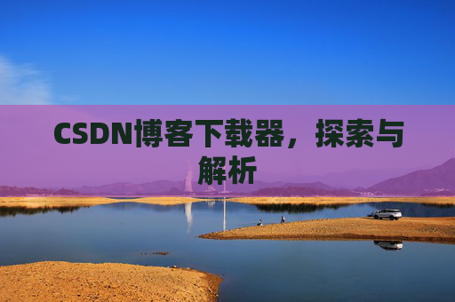 CSDN博客下载器，探索与解析